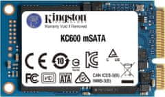 Kingston KC600, mSATA - 256GB (SKC600MS/256G)