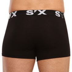Styx 3PACK pánske boxerky športová guma čierne (G9606060) - veľkosť XL