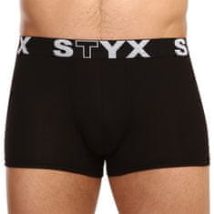 Styx 3PACK pánske boxerky športová guma čierne (G9606060) - veľkosť XL