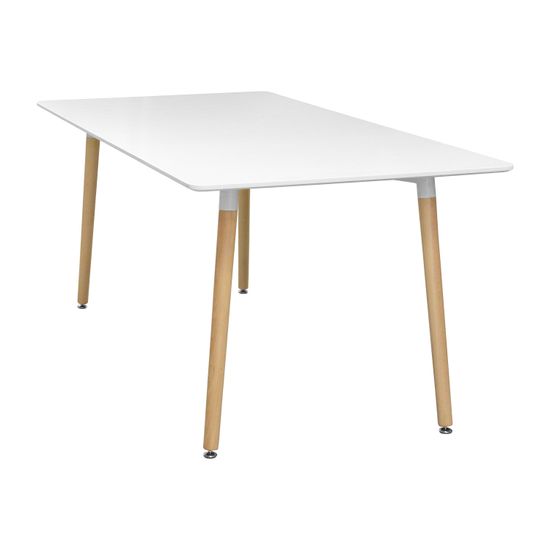 IDEA nábytok Jedálenský stôl 160x90 UNO biely