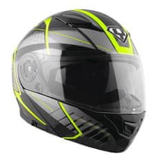 YOHE Výklopná moto helma 950-16 Farba Matt Black, Veľkosť XS (53-54)