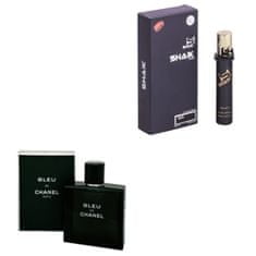 SHAIK Parfum De Luxe M19 FOR MEN - Inšpirované CHANEL Bleu (5ml)