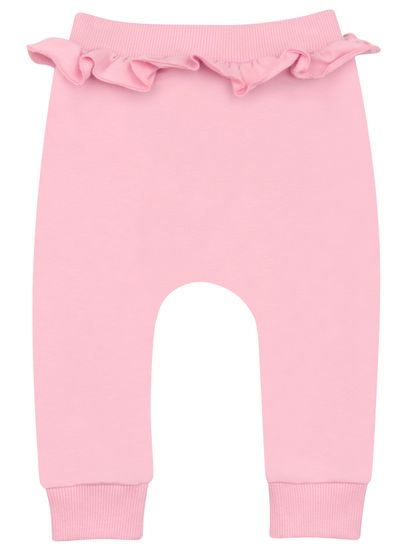 Nini dievčenské dojčenské tepláky z organickej bavlny ABN-2916