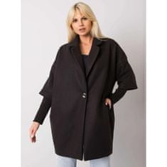 RUE PARIS Dámsky voľný kabát Aliz RUE PARIS čierny CHA-PL-0409.30X_378096 S-M