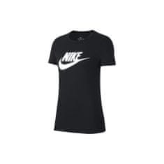 Nike Tričko čierna XS Essential Icon Futura