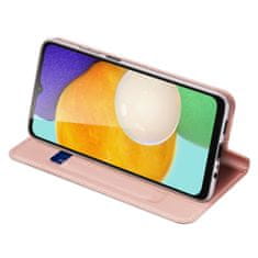 Dux Ducis Skin Pro knižkové kožené puzdro na Samsung Galaxy A13 5G, ružové