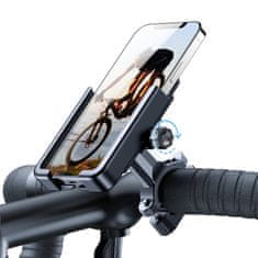 MG Metal Bracket držiak na mobil na bicykel, čierny