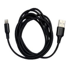MG kábel USB / Lightning 2.4A 1m, červený
