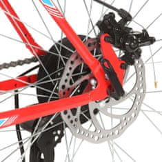 Vidaxl Horský bicykel 21 rýchlostí 29" koleso 48 cm rám červený