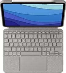 Logitech ochranný kryt s klávesnicí Combo Touch pro Apple iPad Pro 11" (1., 2., 3. generace), (920-010256)