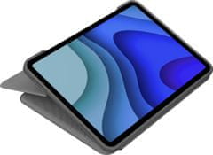 Logitech ochranný kryt s klávesnicí Folio Touch pro Apple iPad Pro 11" (1., 2., 3. generace), (920-009751)
