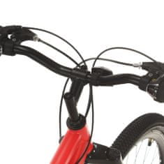 Petromila vidaXL Horský bicykel 21 rýchlostí 27,5" koleso 38 cm rám červený