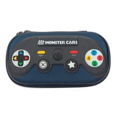Monster Cars Peračník s prepážkou , Modrý, herný ovládač