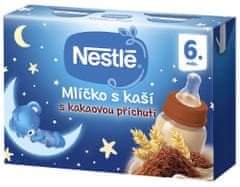 Nestlé Mliečko s kašou Kakaové 6 x (2x200ml)
