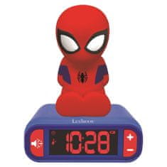 Lexibook Detský budík Spider-Man s nočným osvetlením