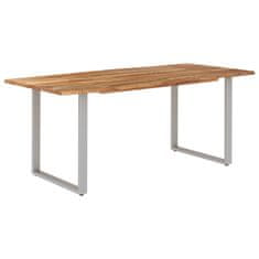 Vidaxl Jedálenský stôl 180x90x76 cm masívne akáciové drevo