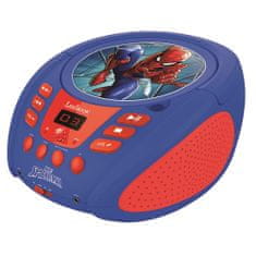 Lexibook Prenosný Bluetooth CD prehrávač Spider-Man so svetelnými efektmi