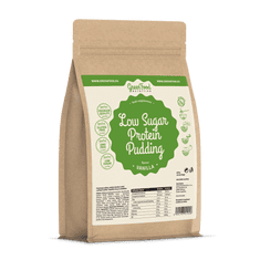 GreenFood Nutrition Low Sugar Proteínový puding 400g - Vanilka