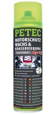 Petec Vosk na ochranu motorov transparentný, sprej 500 ml - Petec