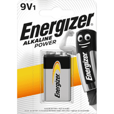 Energizer ALKALINE POWER 9V 1ks
