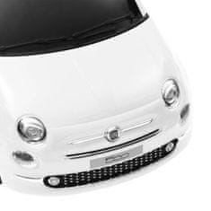 Vidaxl Detské elektrické autíčko Fiat 500 biele
