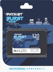 Patriot Burst Elite, 2,5" - 120GB (PBE120GS25SSDR)