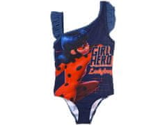 Sun City Dievčenské plavky Kouzelná Beruška Hero modré Velikost: 104 (4 roky)