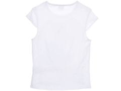 Sun City Dětské tričko Frozen Ľadové kráľovstvo Elsa třpytivé bavlna bílé Velikost: 116 (6 let)