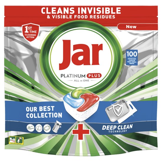 Jar Platinum Plus Kapsule Deep Clean 100ks