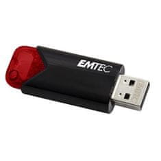 Emtec USB flash disk "B110 Click Easy", 16GB, USB 3.2, čierna-červená