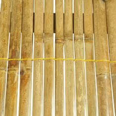 Vidaxl Rám postele, bambus, 140 x 200 cm
