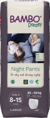 Bambo Nature Night Pants Girl 8-15 years, 10 ks, pre 35-50 kg