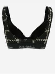 Calvin Klein Čierna kockovaná braletka Calvin Klein Underwear S