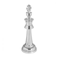 Bruxxi Dekoratívna šachová figúra Kráľ, 70 cm, hliník