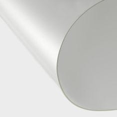 Vidaxl Chránič na stôl, matný 100x90 cm, 2 mm, PVC
