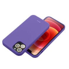 ROAR Puzdro Colorful Jelly pre Samsung Galaxy S22 Ultra fialová