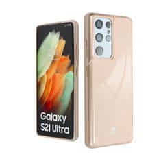 Mercury Puzdro Jelly pre Samsung Galaxy S22 zlatá