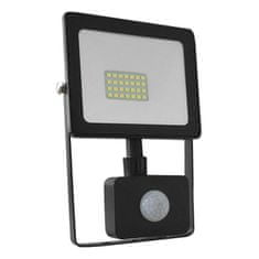 ACA ACA Lighting čierna SENSOR LED SMD reflektor IP66 20W 6000K 1760Lm 230V Ra80 Q2060S
