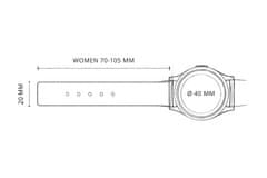 BeWooden Drevené analógové hodinky s remienkom z pravej kože Rose Watchuniverzálne