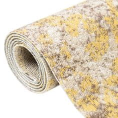 Vidaxl Vonkajší koberec hladké tkanie 100x200 cm žltý