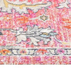 Vidaxl Vonkajší koberec hladké tkanie 115x170 cm červený