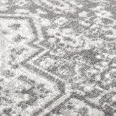 Vidaxl Vonkajší koberec hladké tkanie 80x150 cm bledosivý
