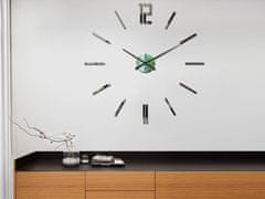 ModernClock 3D nalepovacie hodiny Carlo zrkadlové