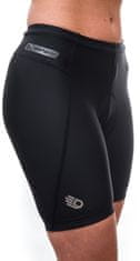 Sensor Dámske cyklistické krátke nohavice CYKLO ENTRY čierna L
