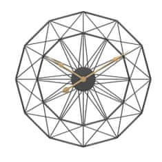 Dizajnové nástenné hodiny Orient Black - 50cm