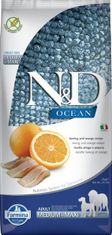N&D N & D OCEAN Dog Adult M / L Herring & Orange 12 kg