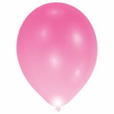 Amscan Svietiace balóny ružové 27,5cm 5ks