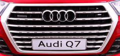Mamido Audi Q7 New Model červené