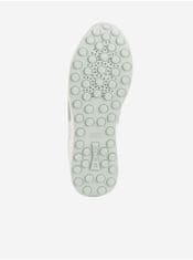 Geox Bielo-šedé dámske semišové topánky Geox Runntix 39