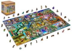 Wooden city Drevené puzzle Bola raz jedna rozprávka 2v1, 2000 dielikov EKO